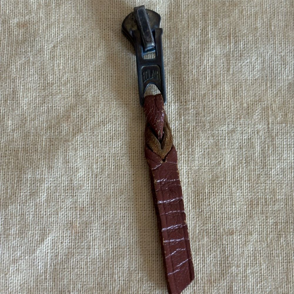 Authentic Louis Vuitton zipper pull vintage